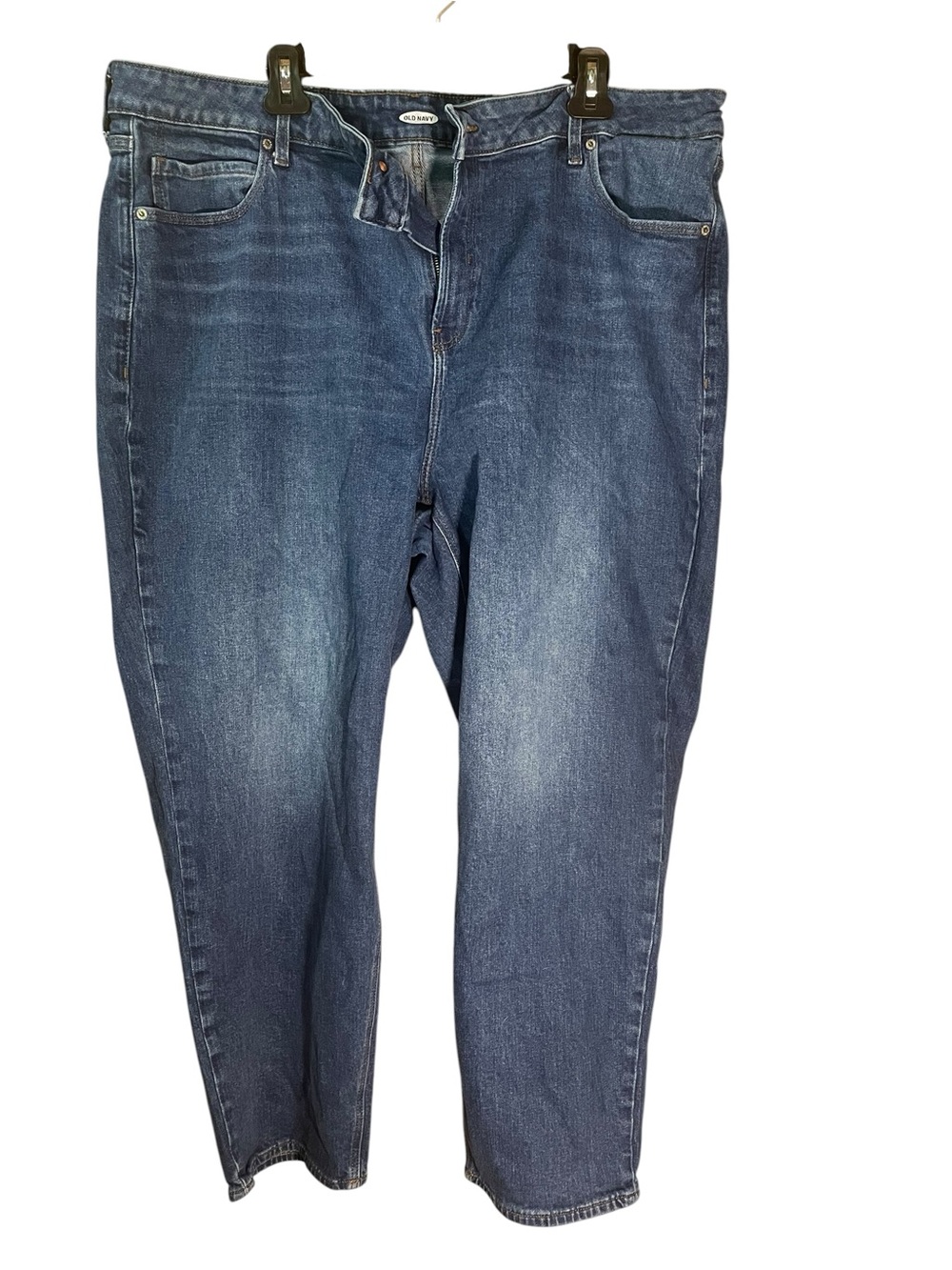 Old Navy Medium Blue Denim Jeans with Contrast Stitching
